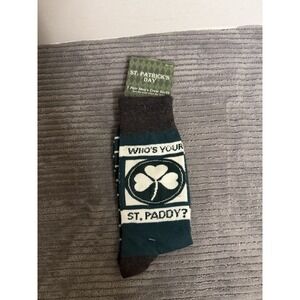 St Patrick's Day Socks One Size
